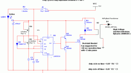 Flyback Transformer Driver