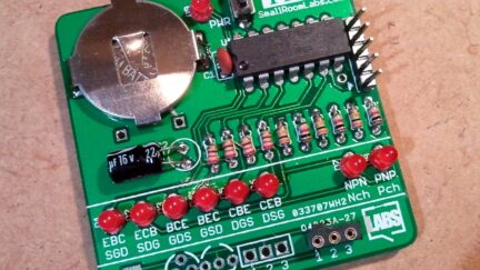 TraId – Transistor Type & Polarity Identifier