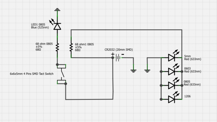 Spectacle orm At dræbe Simple SMD LED tester - Electronics-Lab.com