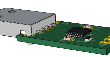 USB to Serial converter using FTDI FT230X