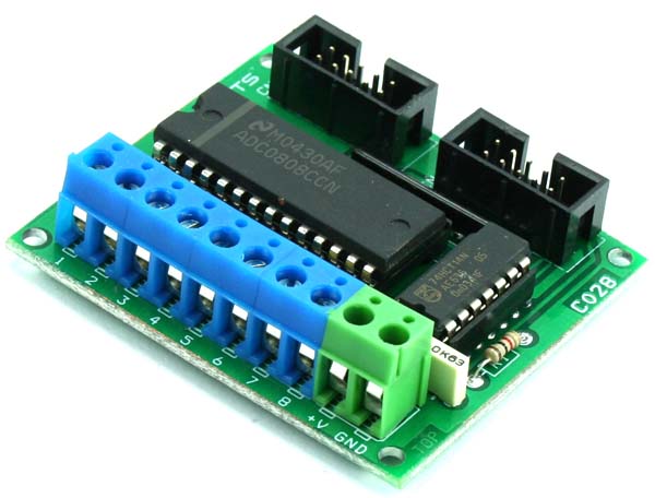 Competencia chupar labio Analog to Digital Converter module - Electronics-Lab.com