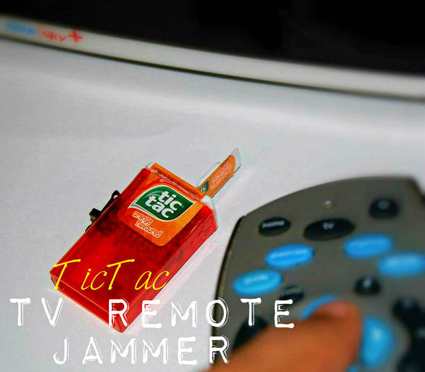 Tic-Tac TV Remote Jammer