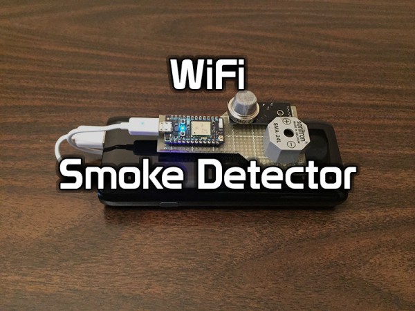 WiFi smoke detector