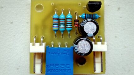 Simple and small temperature fan control