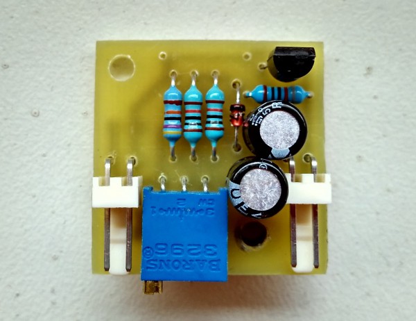 Simple and small temperature fan control