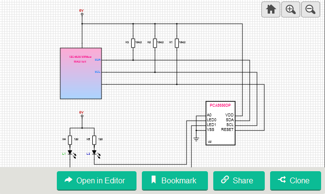 PCA9550 LED Driver With Programmable Blink Rates