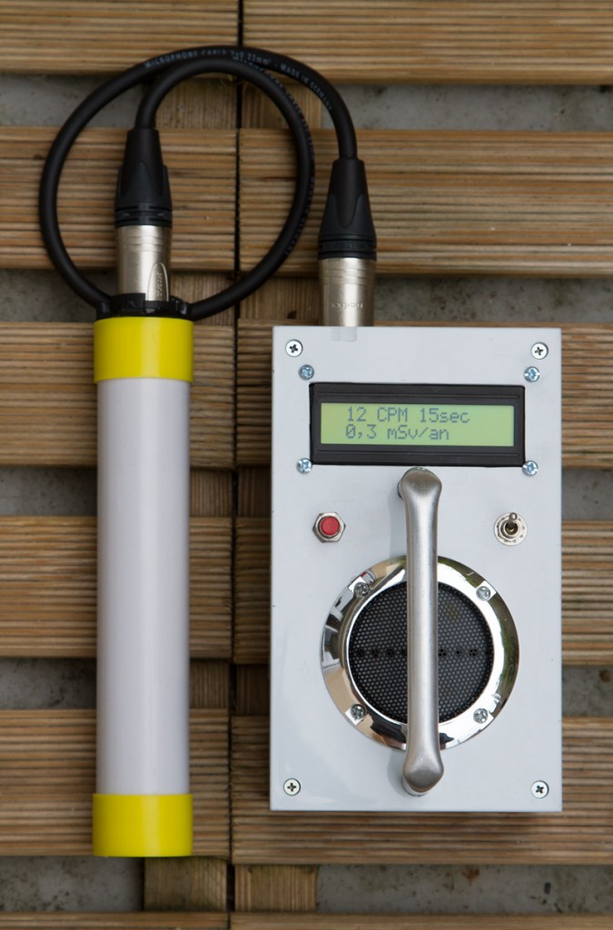 Geiger counter with SBM20 tube