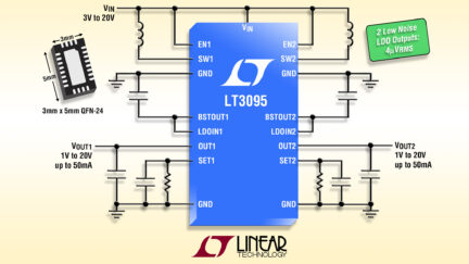 Bias generators with ultralow noise and ripple for sensitive circuits
