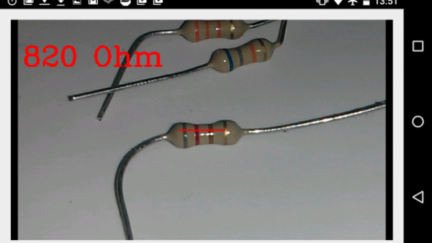 Resistor Scanner Android App