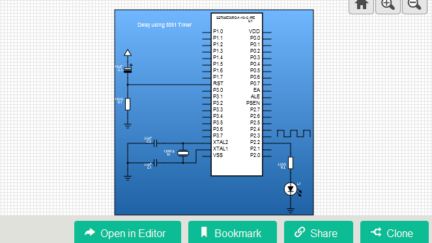 Delay using 8051 Timer