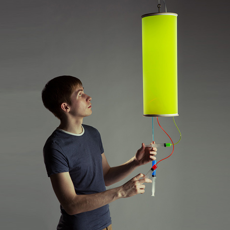 Colour Injector lamp