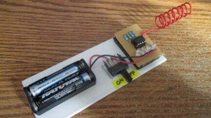 Attiny45 EMF Sensor