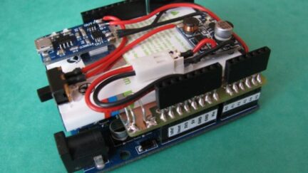Arduino Battery Shield