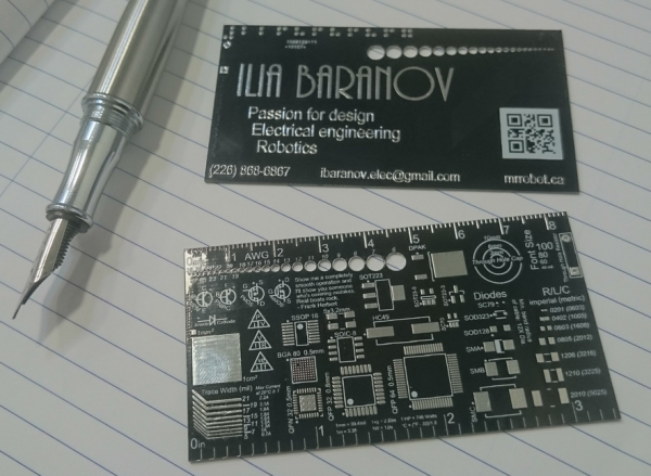 Making a PCB business card