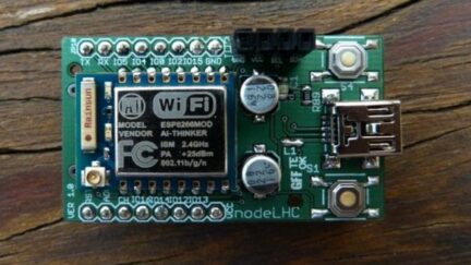 nodeLHC – ESP8266 development board