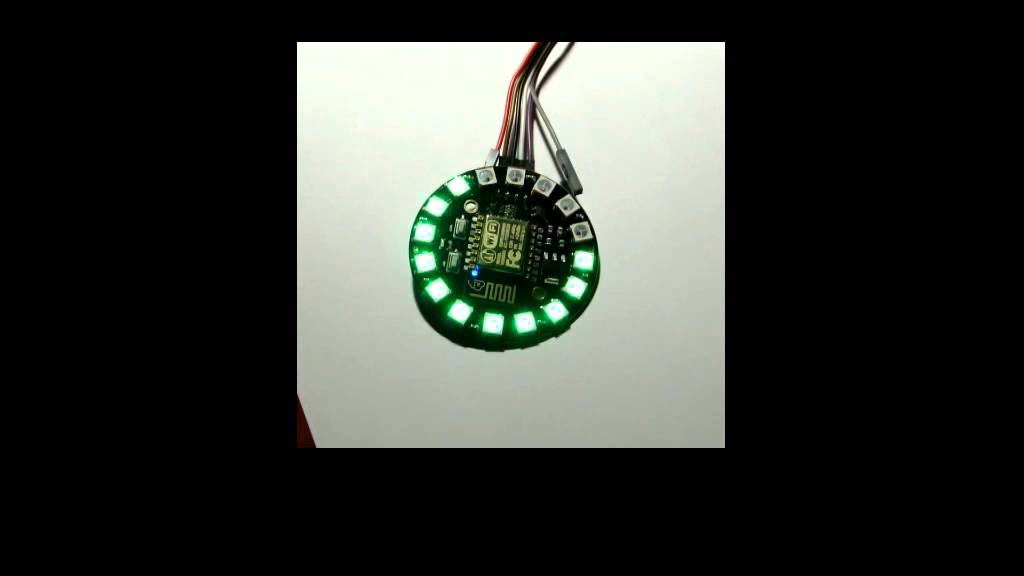 WifiPixels –  ESP8266 Wifi unit combined with a NeoPixel