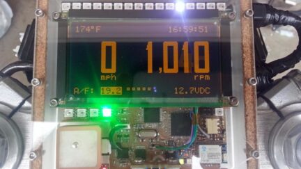 Motorcycle custom instrument panel