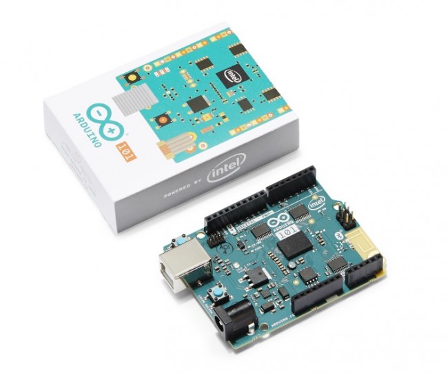 Intel and Banzi presented Arduino 101 and Genuino 101