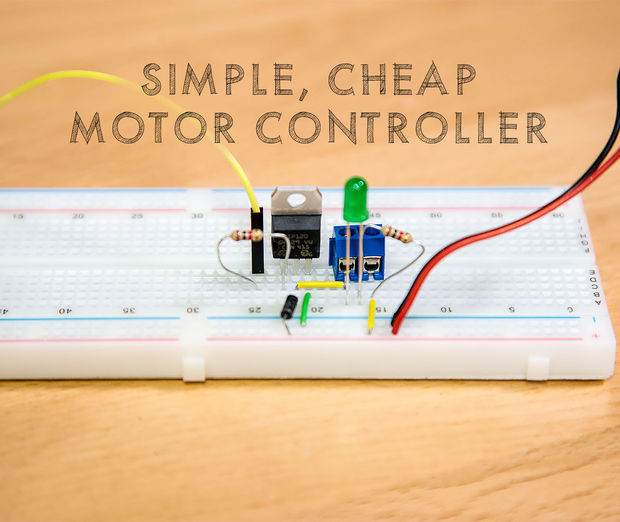 Simple, Cheap Motor Controller