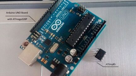 How to program the ATtiny85 with the Arduino UNO board