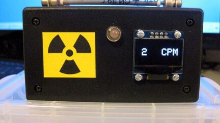 Arduino Mini Geiger Counter