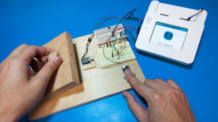 Unlock a Door with your Fingerprint