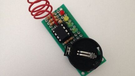 Attiny85 EMF detector
