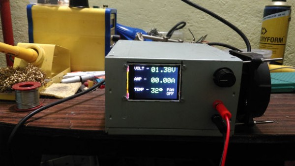 3A Variable Bench PSU with Color Display