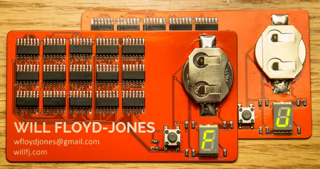 Logic PCB Business Card Logic PCB Business Card