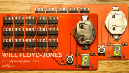 Logic PCB Business Card