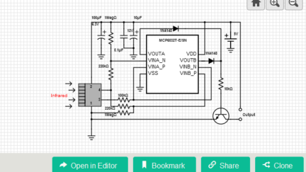 Passive Infrared Detector Circuit