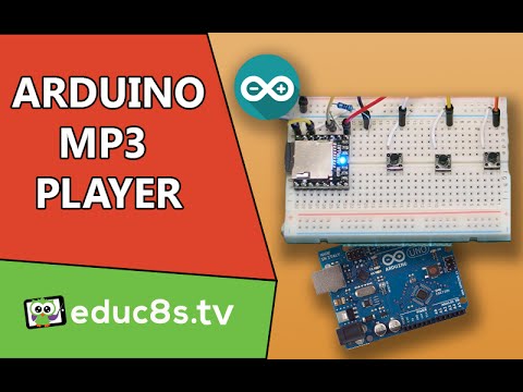 Arduino Project: MP3 player using Arduino and DFPlayer mini MP3 player module