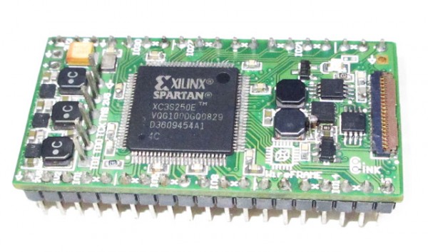 WireFrame FPGA Board , Breadboardable Xilinx XC3S250E Board