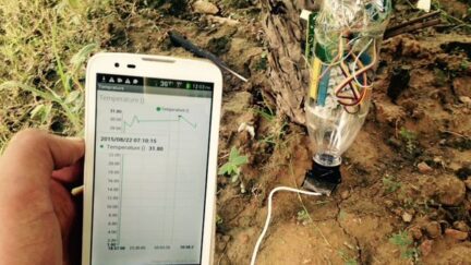 Real Time Monitoring Of Crop Health using Intel Edison