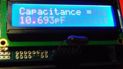 Arduino Digital Capacitance Meter