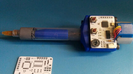 Arduino Motorized SMT Solder Paste Dispenser
