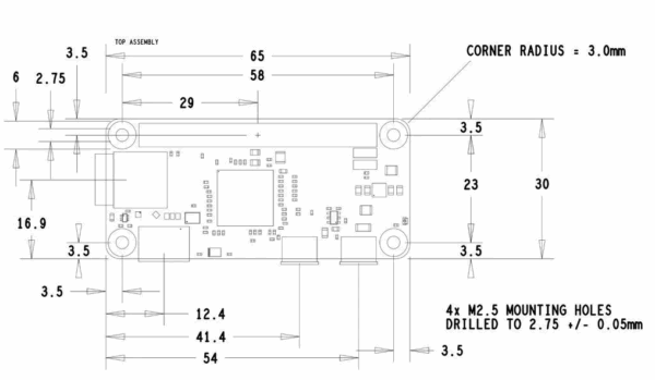 Raspberry Pi Zero Dimensions Footprint.jpg WEBP Image 1022 × 594 pixels ...