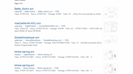 Search Github projects by component – find design references