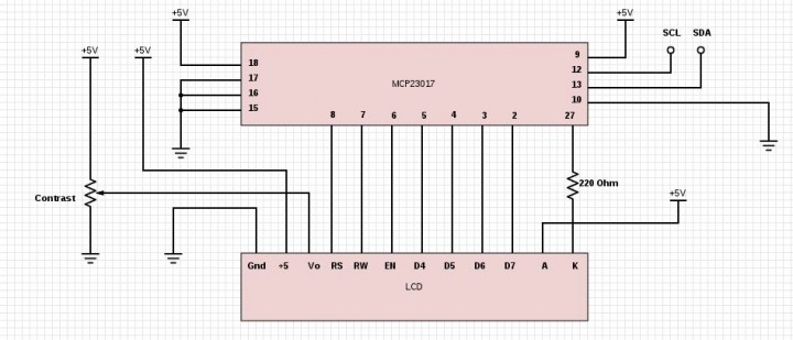 DIY I2C LCD Display