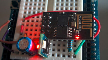 Cheap Arduino WiFi shield with ESP8266