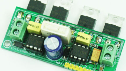 DC Motor IR2104 H-BRIDGE