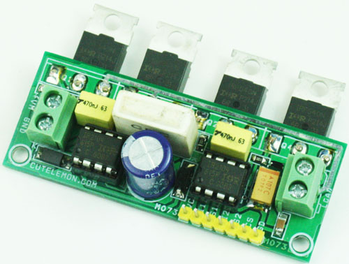 DC Motor IR2104 H-BRIDGE