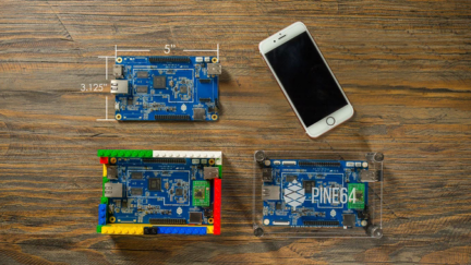 PINE A64, First $15 64-Bit Single Board Super Computer