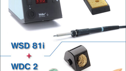 Weller WSD81i soldering station now with a cleaning set for free