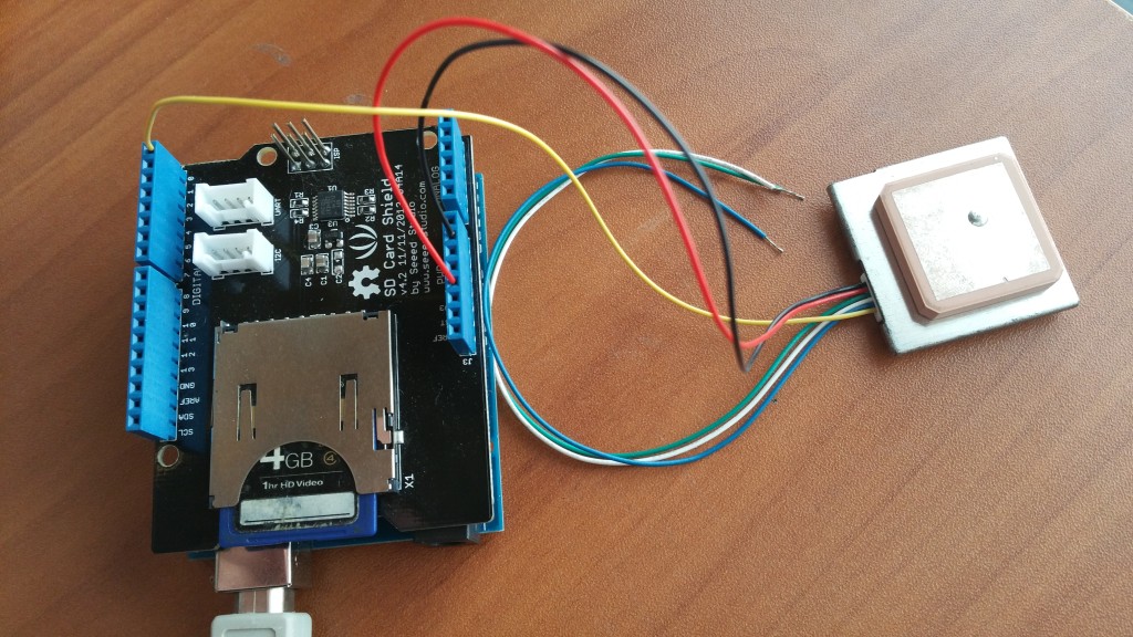 Simple Arduino SD-Card GPS/NMEA Datalogger