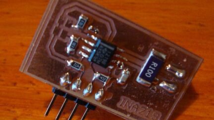 INA219 current sensor DIY Breakout board