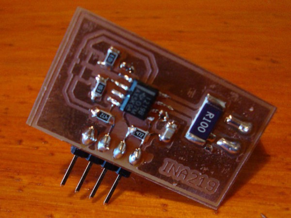 INA219 current sensor DIY Breakout board