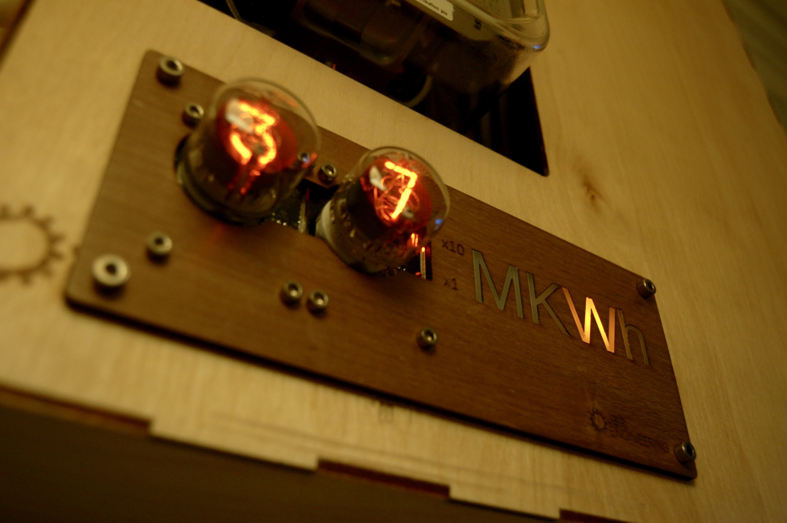 Nixie Tube Energy Meter