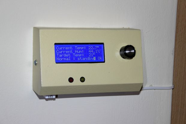 Home Thermostat With Arduino and LCD
