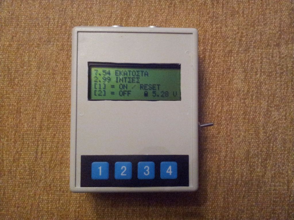 Portable Ultrasonic Range Meter